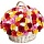 Корзины с розами